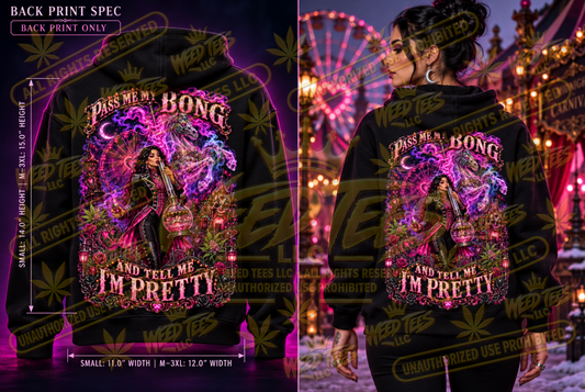 Pass Me My Bong: Carnival of Compliments – Classic Unisex Pullover Hoodie