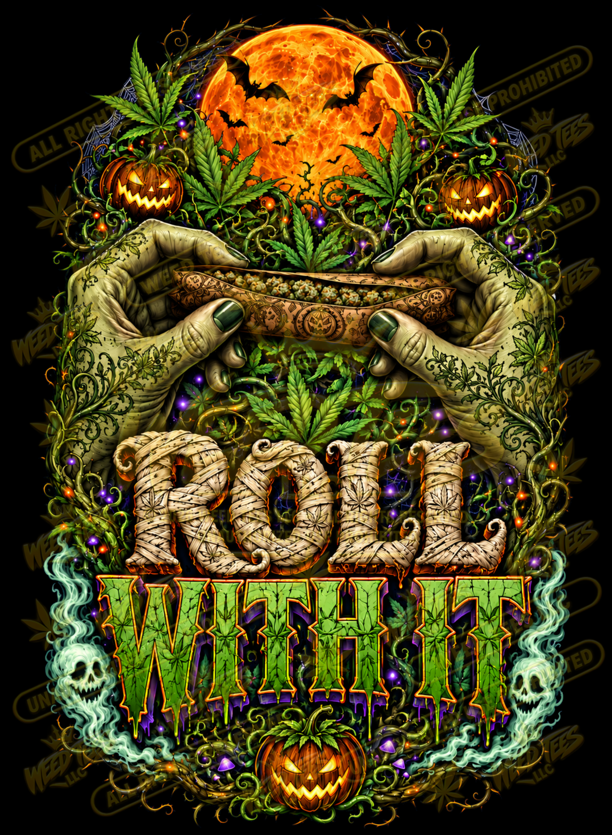 Roll With It: Midnight Ritual – Classic Unisex Pullover Hoodie