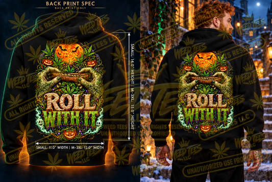 Roll With It: Midnight Ritual – Classic Unisex Pullover Hoodie