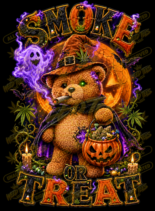 Smoke or Treat – Classic Unisex Pullover Hoodie