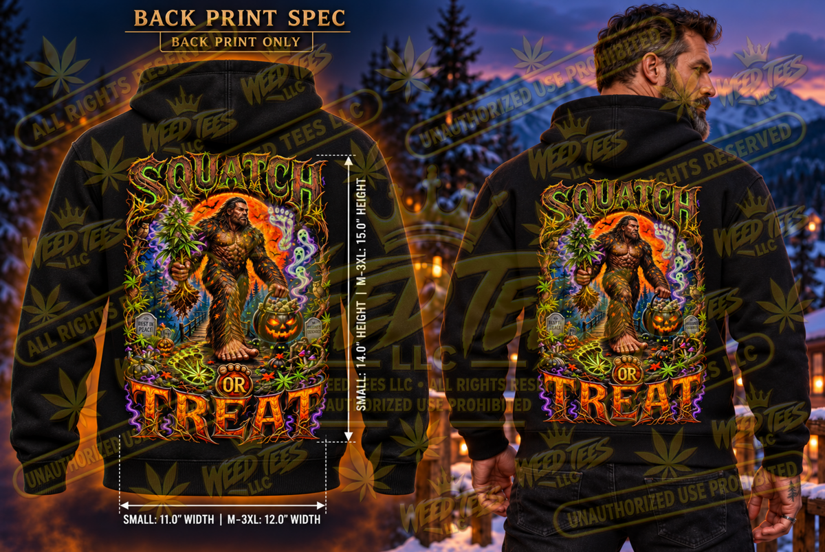 Squatch or Treat – Classic Unisex Pullover Hoodie