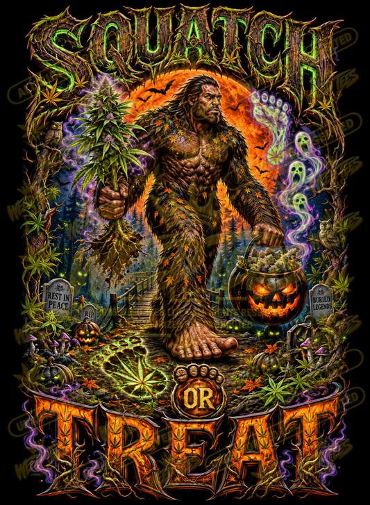 Squatch or Treat – Classic Unisex Pullover Hoodie