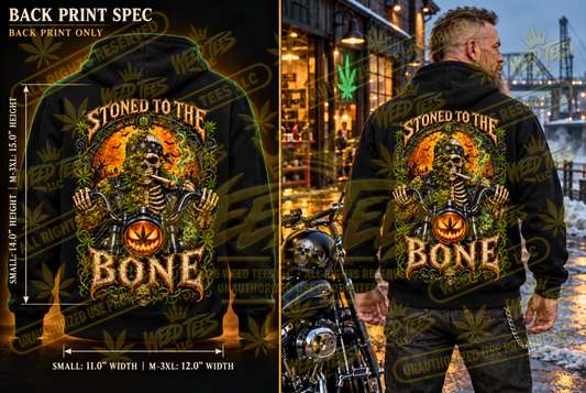 Stoned to the Bone – Classic Unisex Pullover Hoodie