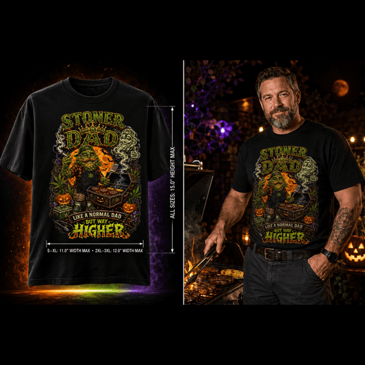 Stoner Dad | Halloween Weed T-Shirt