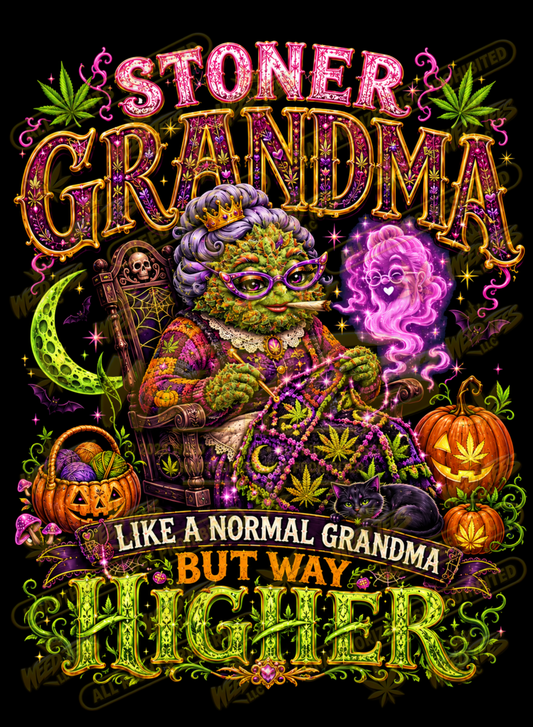 Stoner Grandma – Classic Unisex Pullover Hoodie