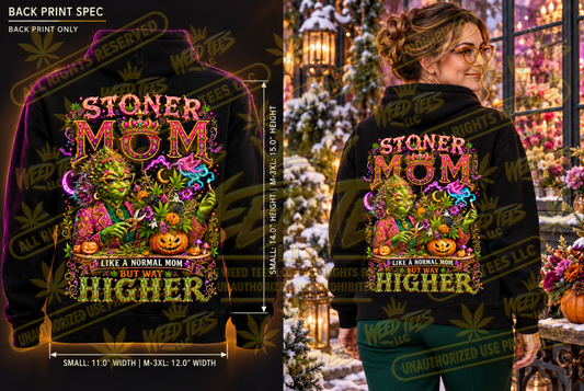 Stoner Mom – Classic Unisex Pullover Hoodie