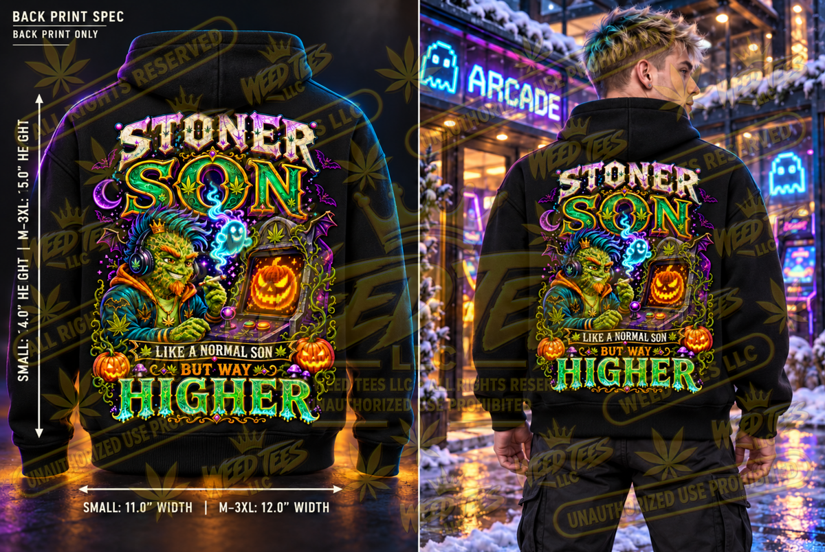 Stoner Son – Classic Unisex Pullover Hoodie
