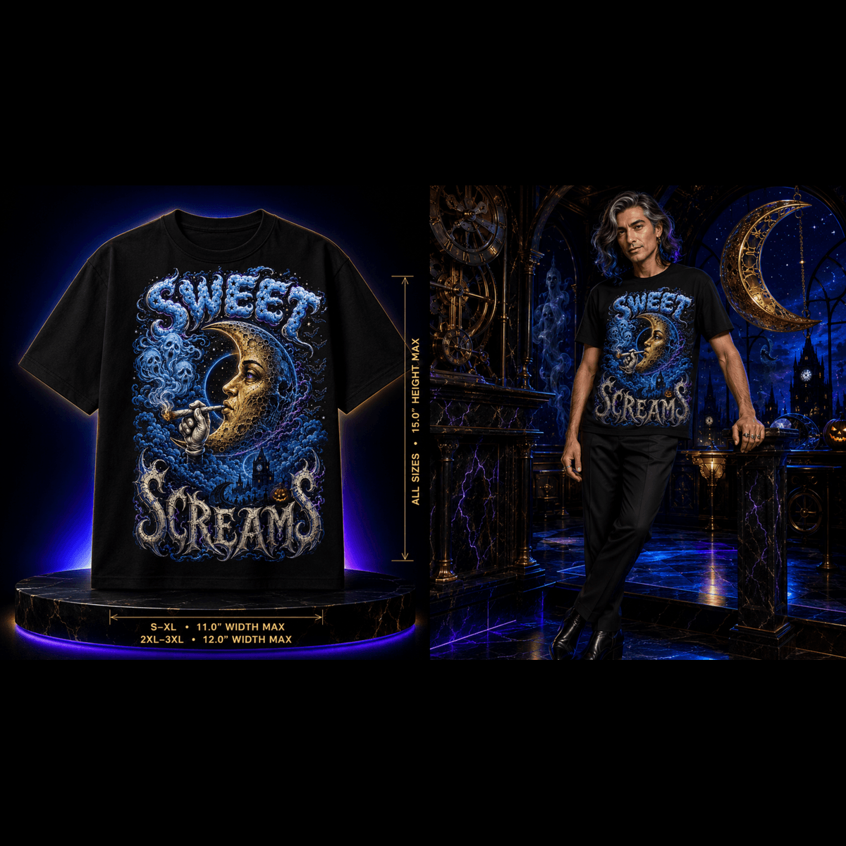 Sweet Screams | Halloween Stoner T-Shirt