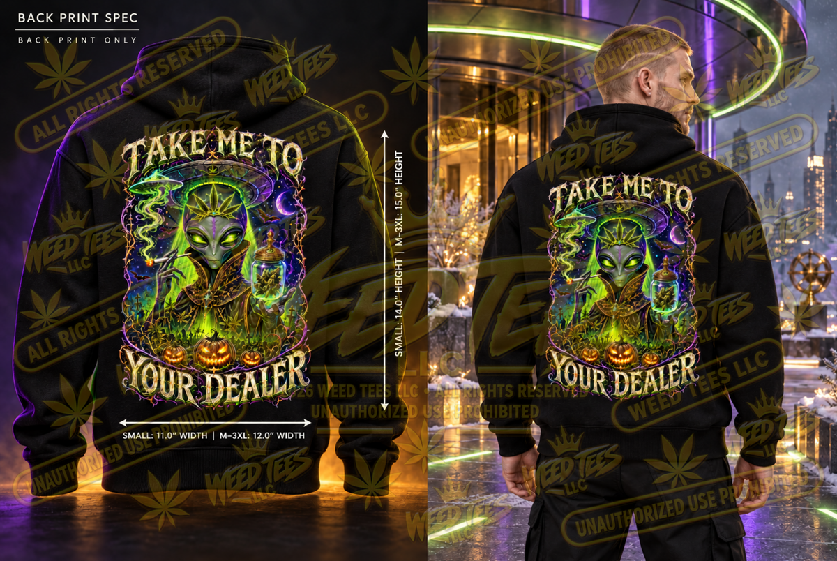 Take Me to Your Dealer – Classic Unisex Pullover Hoodie