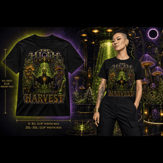 The High Harvest | Halloween Stoner T-Shirt