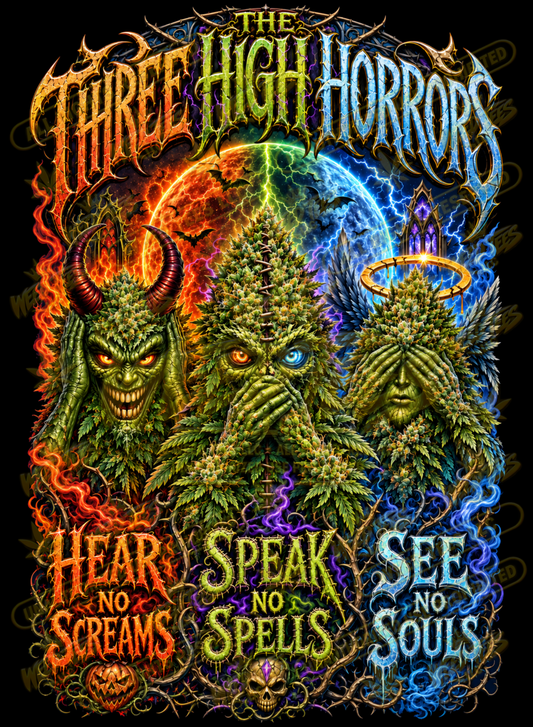 The Three High Horrors – Classic Unisex Pullover Hoodie