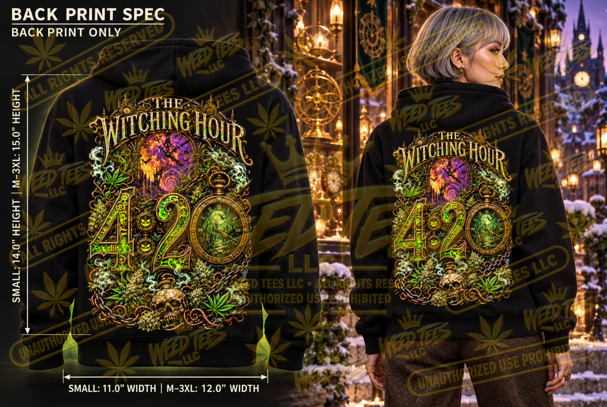 The Witching Hour 4:20 – Classic Unisex Pullover Hoodie