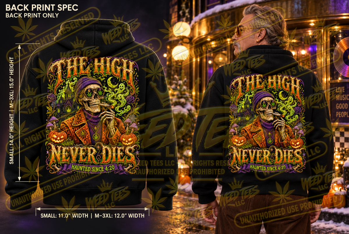 The High Never Dies: ’70s Soul – Classic Unisex Pullover Hoodie