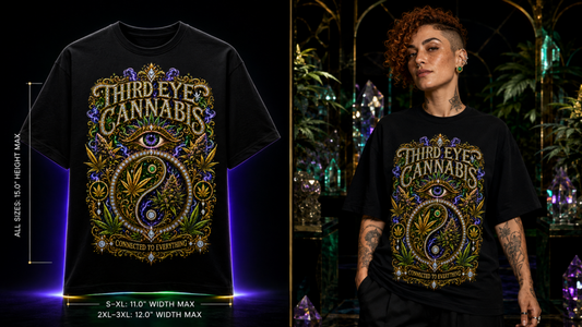 Third Eye Cannabis – Connected to Everything Graphic Tee