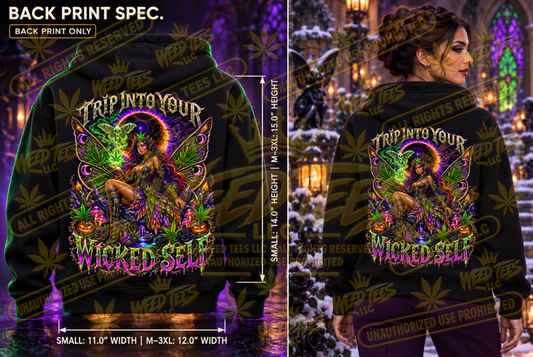 Trip Into Your Wicked Self – Classic Unisex Pullover Hoodie