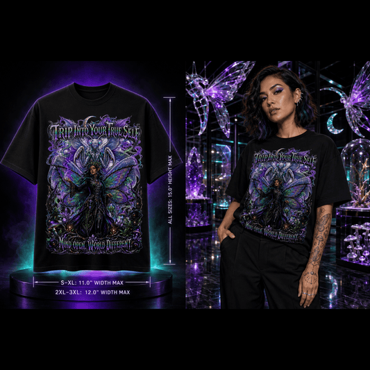 Trip Into Your True Self | Halloween Stoner T-Shirt