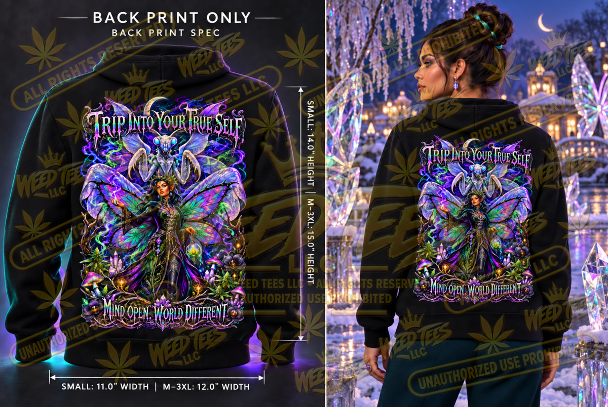 Trip Into Your True Self – Classic Unisex Pullover Hoodie