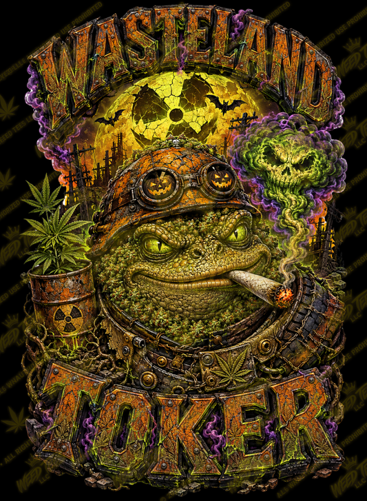 Wasteland Toker | Halloween Stoner T-Shirt